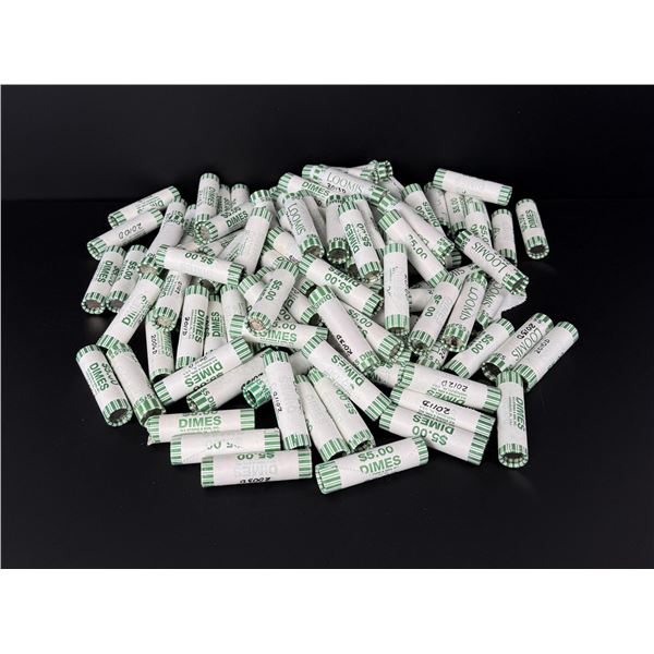 Approximately $560 Face Value Uncirculated Dimes