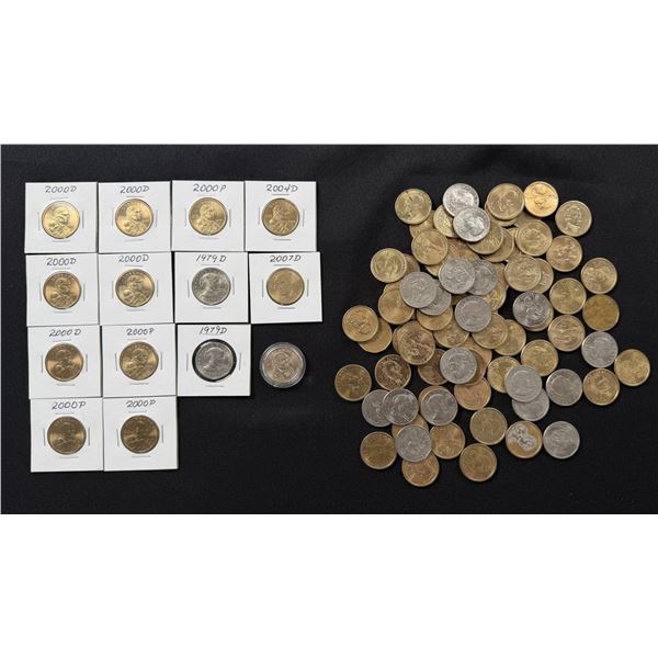 $82 Face in US Dollar Coins