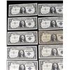 Image 2 : Collection of 26 $1 Silver Certificates