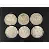 Image 2 : Group of 6 Morgan Silver Dollars