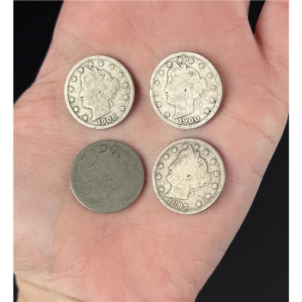 Collection of V Nickels