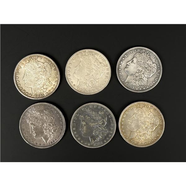 Collection of Morgan Silver Dollars