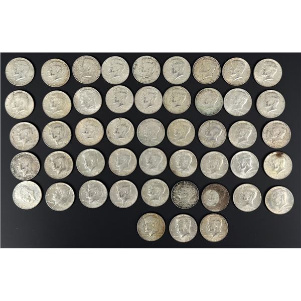Kennedy 40% Silver Half Dollars