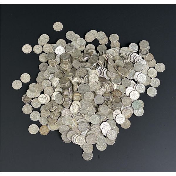Approximately $67.40 Face Pre 64 Silver Dimes