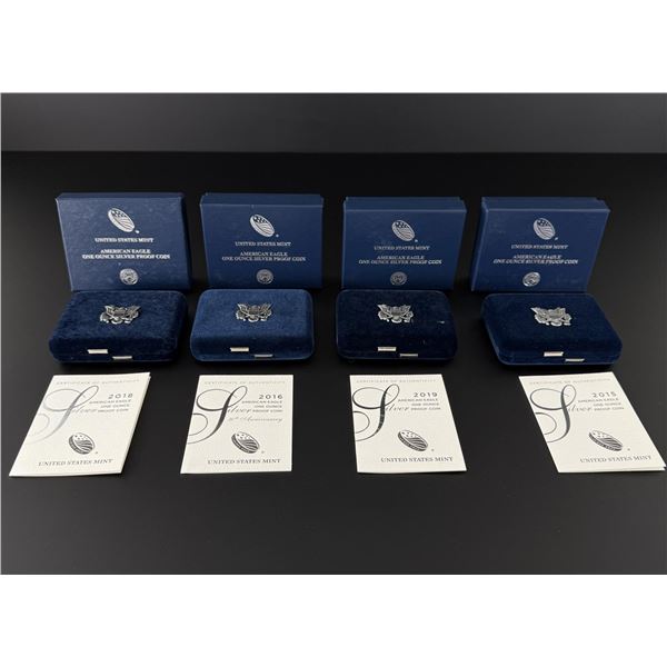 US Mint American Silver Eagle Proof Coins