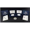 Image 1 : US Mint American Silver Eagle Proof Coins