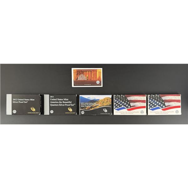 US Mint American Silver Proof Coin Sets