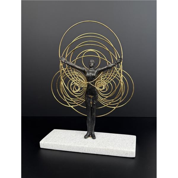 Bauhaus Wire Woman Sculpture