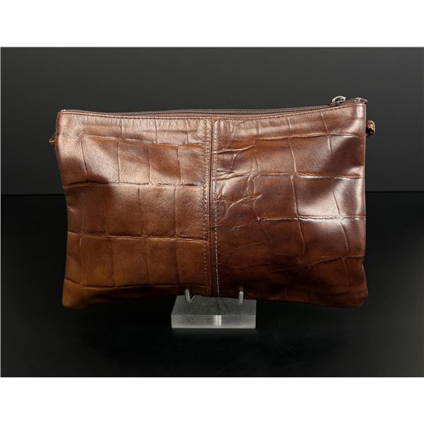 Alligator Pattern Clutch Purse Handbag