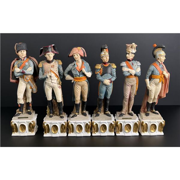 Napoleon and Generals Porcelain Figures