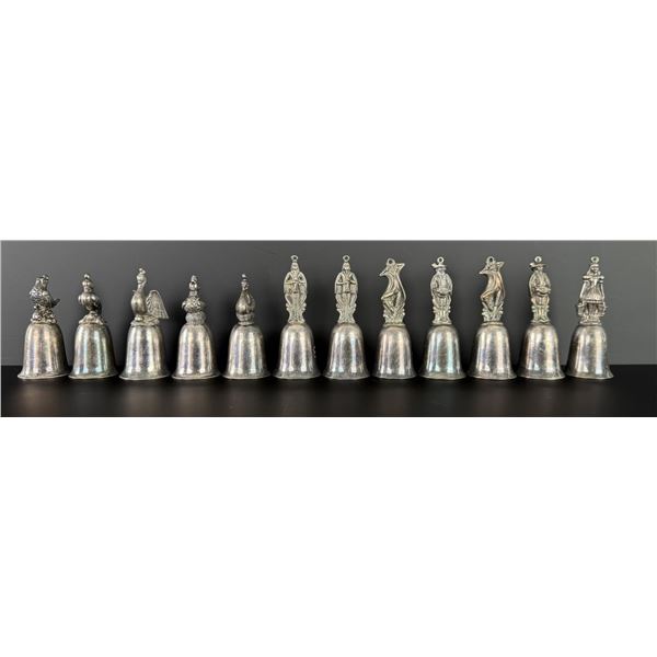 Reed and Barton Christmas Silverplate Bells