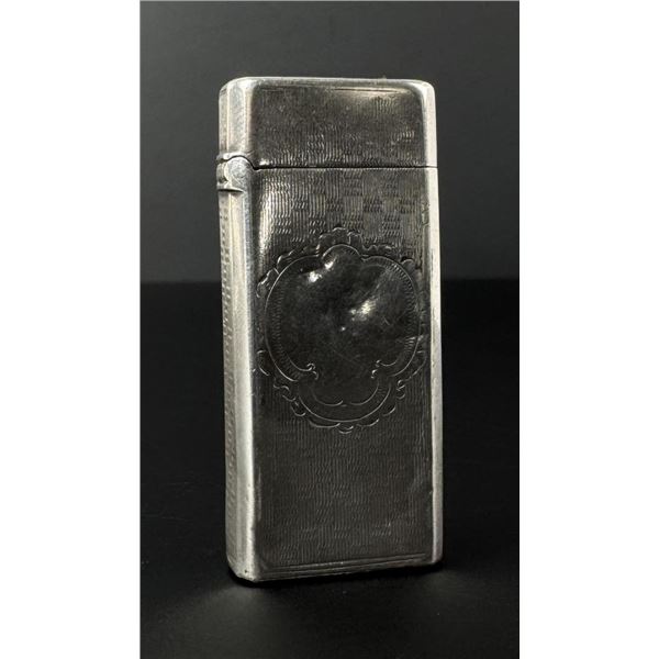 Victorian Sterling Silver Match Safe Vesta Case