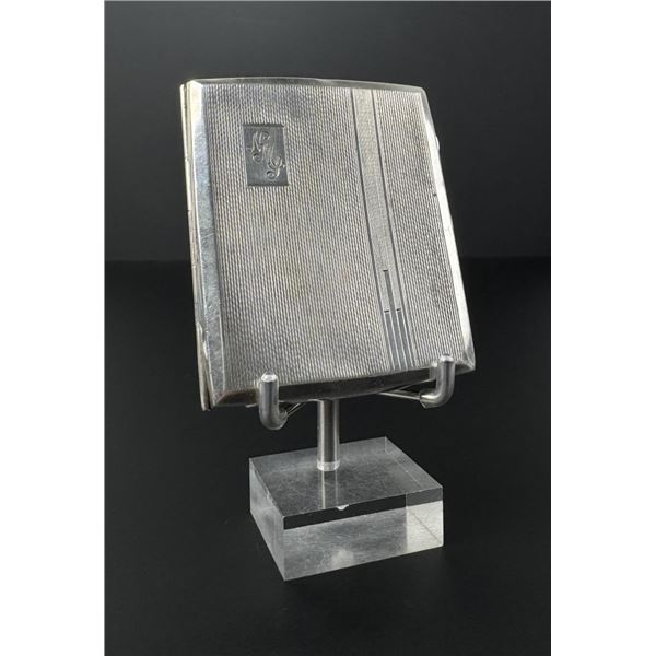 1936 English Sterling Silver Cigarette Case