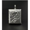 Image 1 : Victorian Sterling Floral Match Safe Vesta Case