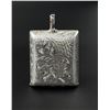 Image 2 : Victorian Sterling Floral Match Safe Vesta Case