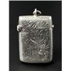 Image 2 : Edwardian Sterling Match Safe Vesta Case