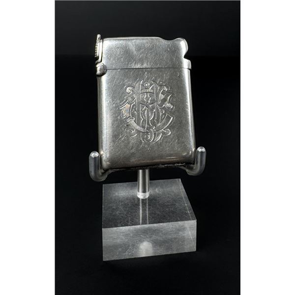 Victorian Sterling Unity Match Safe Vesta Case