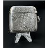 Image 2 : Edwardian Sterling Floral Match Safe Vesta Case