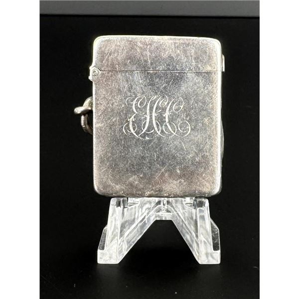 Victorian William Neale Sterling Vesta Case