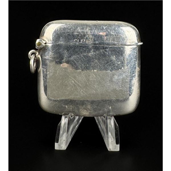 1938 Sterling Match Safe Vesta Case