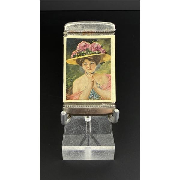 1909 Celluloid Risque Vesta Case Match Safe