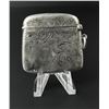 Image 2 : Edwardian Sterling Match Safe Vesta Case