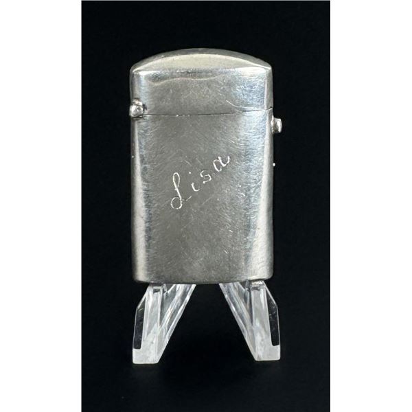 1876 George Unite Sterling Match Safe Vesta Case