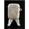 Image 2 : Edwardian Sterling Match Safe Vesta Case