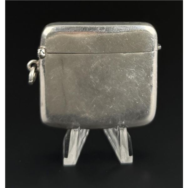 1927 Sterling Match Safe Vesta Case