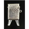 Image 2 : Edwardian Sterling Match Safe Vesta Case