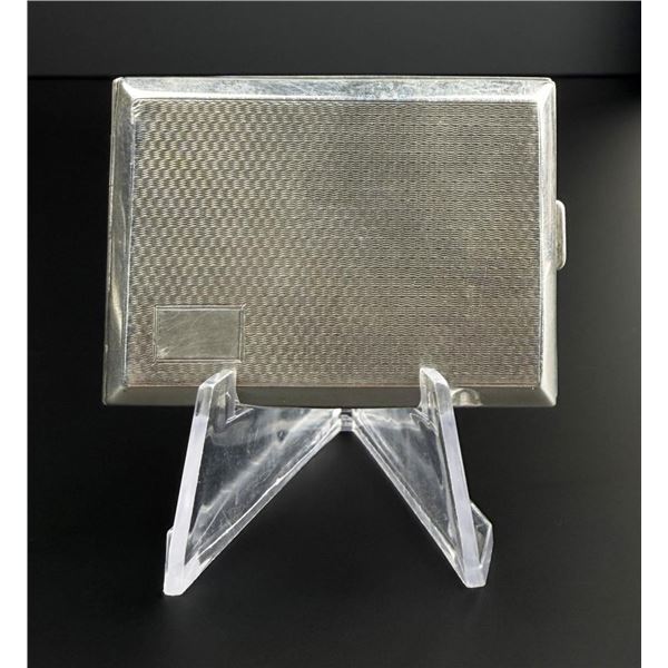 1928 Sterling Silver Cigarette Case