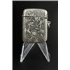 Image 2 : Edwardian Sterling Match Safe Vesta Case