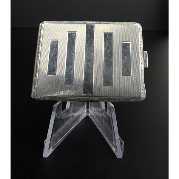 Sterling Silver Cigarette Case