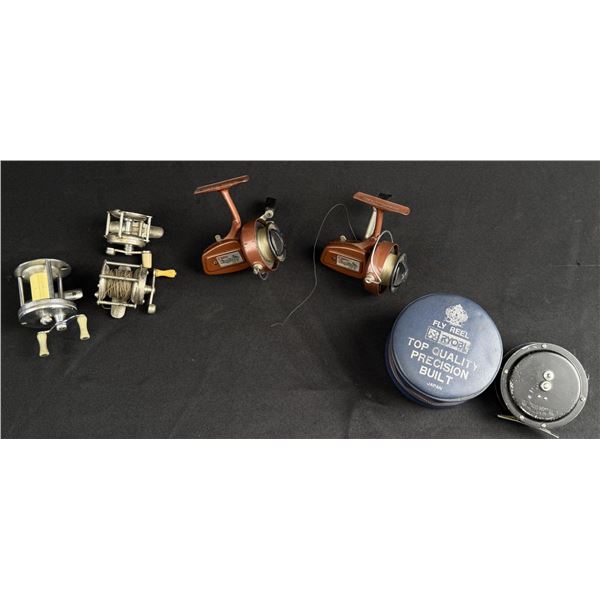 Collection of Garcia Martin Fishing Reels