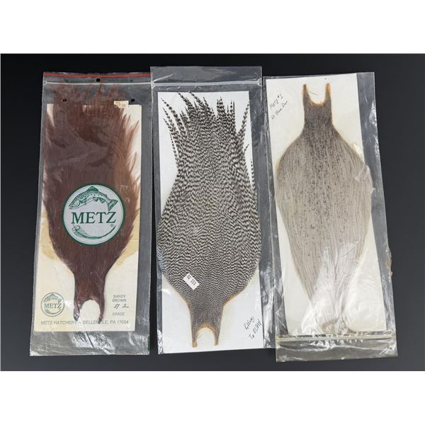 Metz Fly Tying Hackle Capes