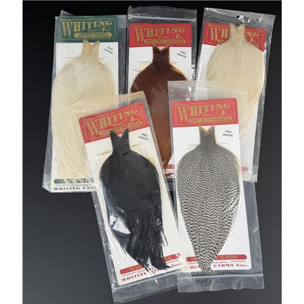 Whiting Fly Tying Hackle Capes