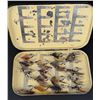 Image 2 : Hardy Brothers Alnwick Fly Fishing Box and Flies
