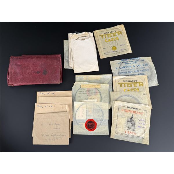 Antique Hardy Milward Fly Fishing Leaders
