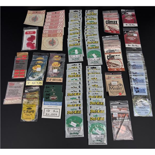 Fly Fishing Tackle and Leader