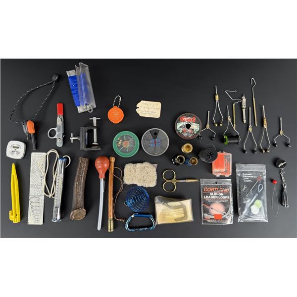 Collection of Fly Fishing Fly Tying Tools