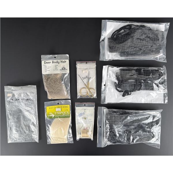 Collection of Fly Tying and Tenkara Rod Cases