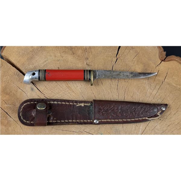 Western Red Handle Trout and Bird Knife