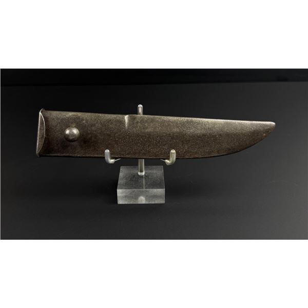 Civil War Bowie Knife Metal Scabbard