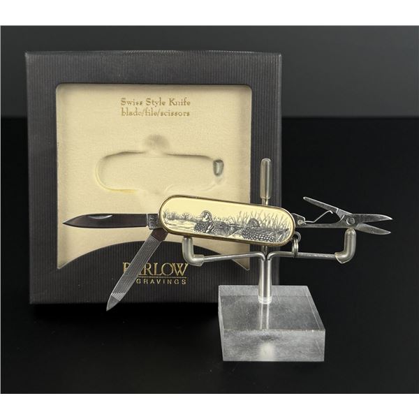 Barlow SBB40 Scrimshaw Gentlemens Pocket Knife
