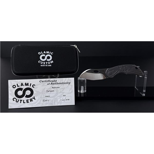 Olamic Cutlery Busker 529-L Custom Pocket Knife