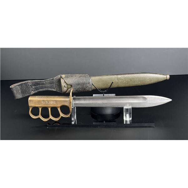 WWI WW1 Theater Made Knuckle Knife