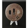 Image 2 : Antique Japanese Samurai Sword Iron Tsuba