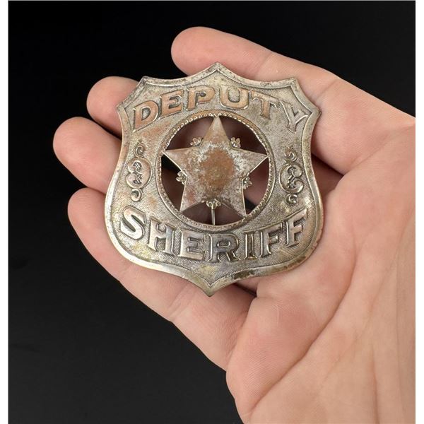 Deputy Sheriff Badge Langenbacker