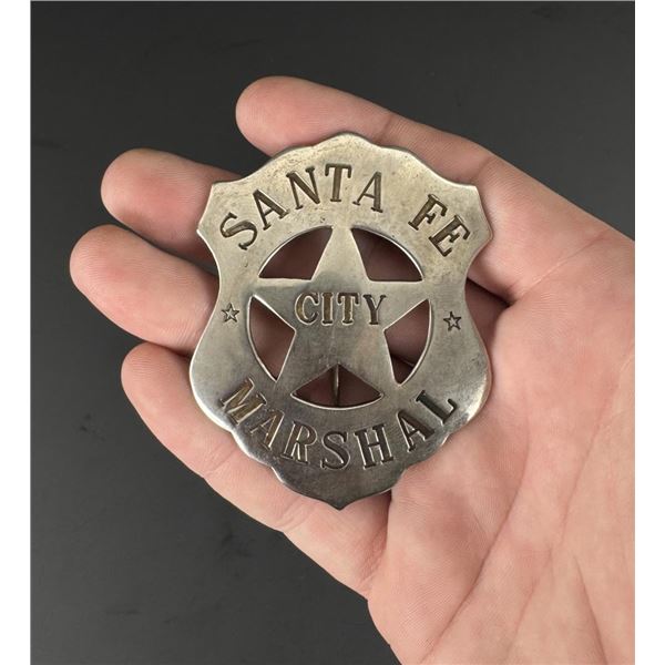Santa Fe New Mexico City Marshal Badge