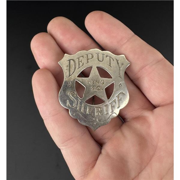 King County Deputy Sheriff Badge Langenbacker